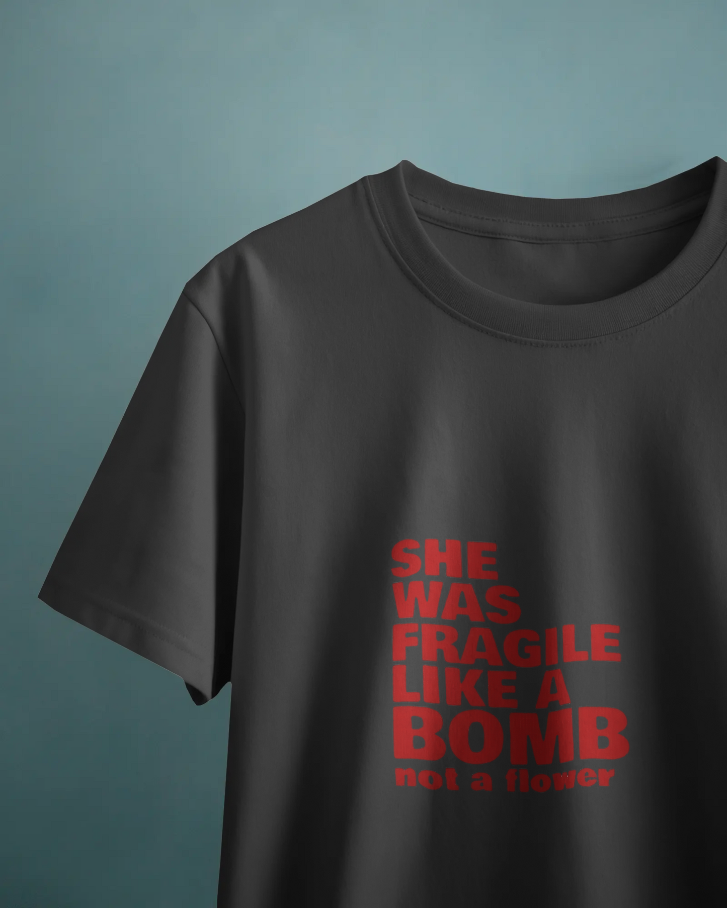 "SheWas" Basic Cotton T-shirt| Men