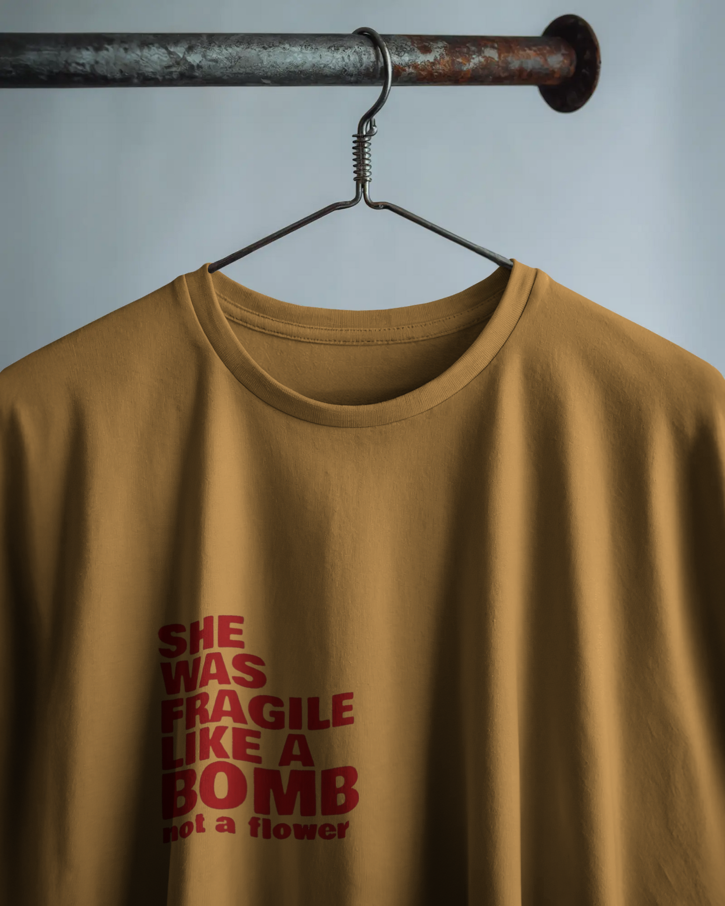 "SheWas" Basic Cotton T-shirt| Men